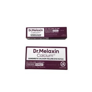 NEW Dr. Melaxin Calcium Cemenrete Calcium Volume Multi Balm + Eye Patch NIB